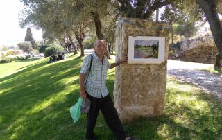 salmon Lorberboim Soft Pastel Painting.